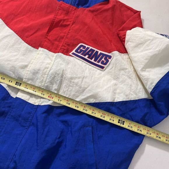 New York Giants Vintage Windreaker Jacket Mens XL Apex One Full Zip - Picture 5 of 7